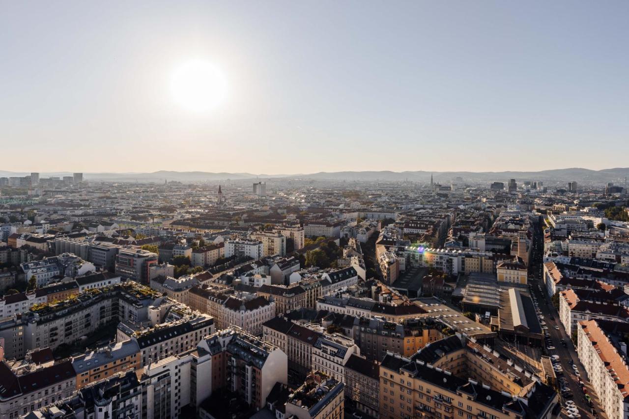 Design Apartment With Amazing View Over Vienna 2 Eksteriør bilde