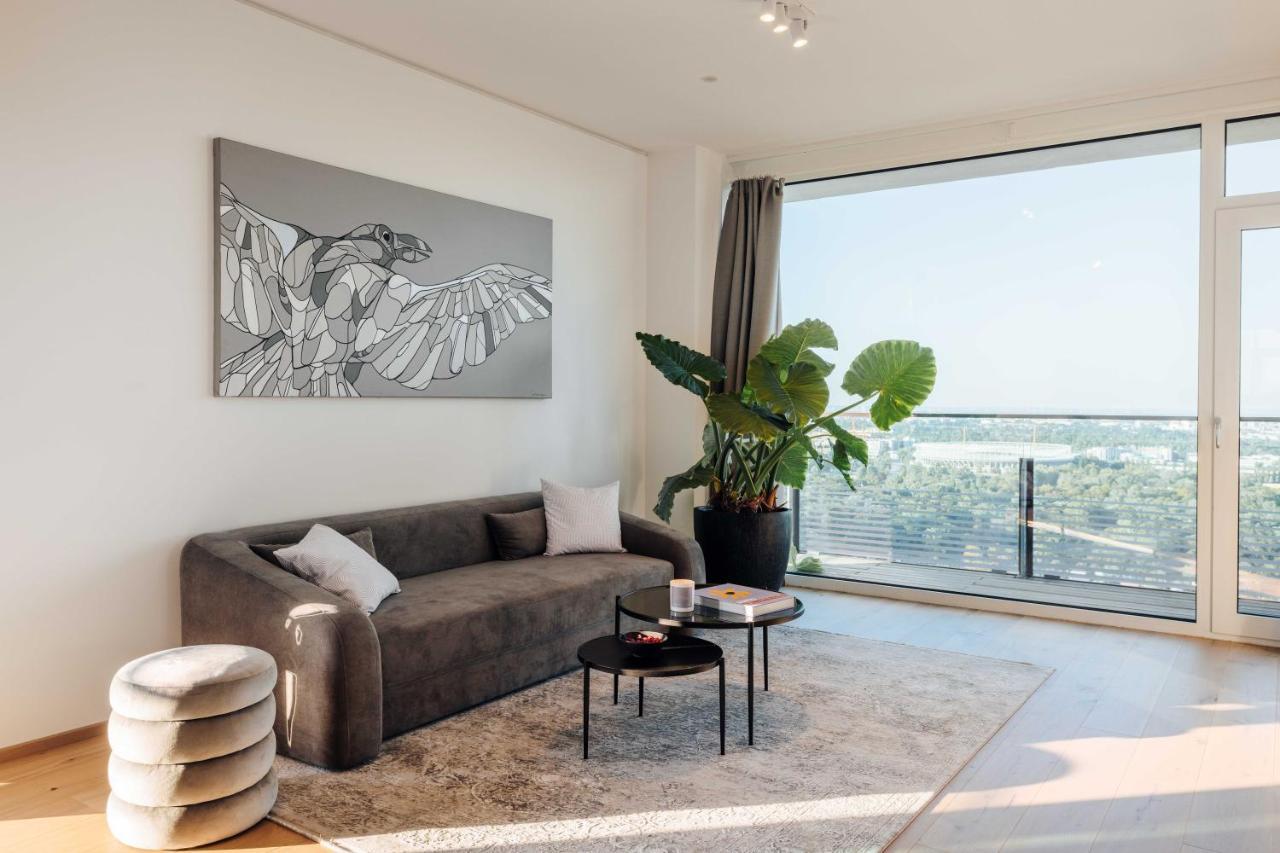 Design Apartment With Amazing View Over Vienna 2 Eksteriør bilde